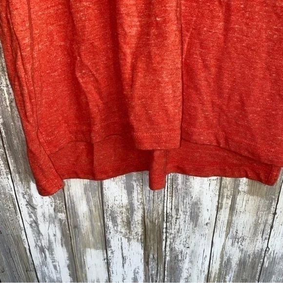 Nike Orange Heathered Tank - Picture 3 of 5